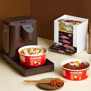 韩国直邮户外智能煮面机家用自动煮拉面神器懒人速食泡面机ins