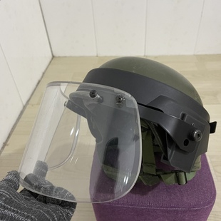 防暴面罩防弹面罩不包含头盔二手物品可做影视道具