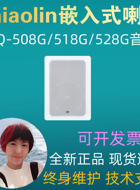 nniaolin背景音乐音箱响MQ-508G/518G/528G长方形嵌入式天花喇叭
