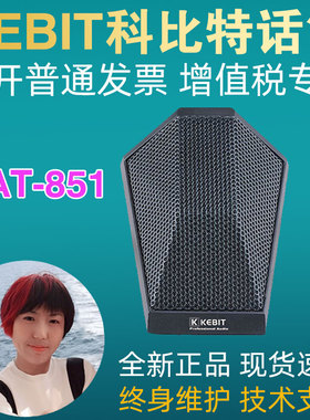 KEBIT科比特AT-851界面话筒麦克风大型会议录音电台广播户外演讲