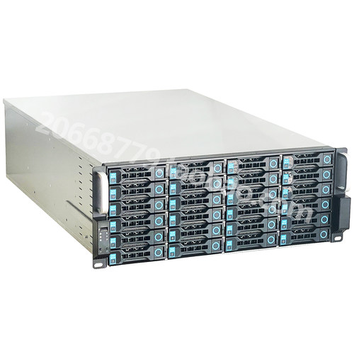 臻龙24盘位热插拔机箱可装水冷