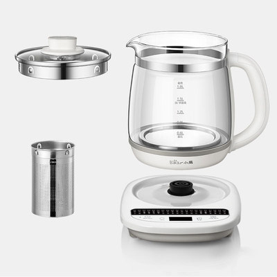 小熊养生壶YSH-C18Z2/C18Z5原装高硼硅玻璃壶体壶盖主机滤网配件