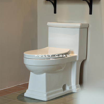 新品复古马桶一体坐便器卫生间