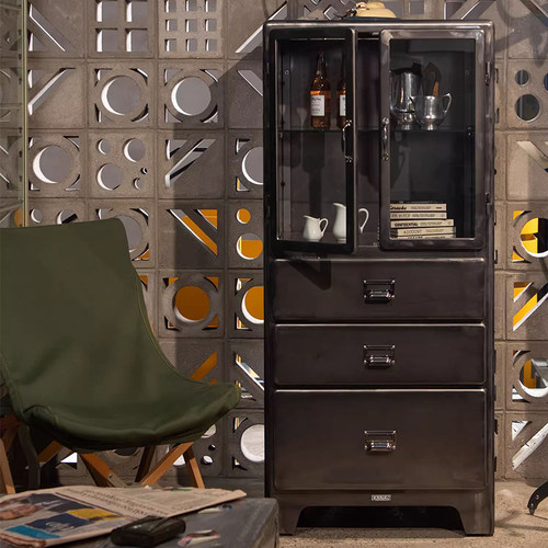 新品储物柜工业风金属柜