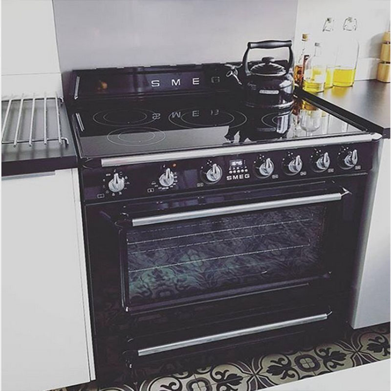 意大利进口斯麦格smeg连灶烤箱一体tr90厨房电器家用