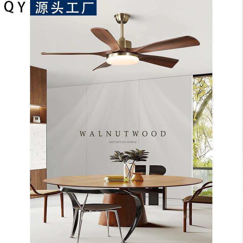 风扇吊灯胡桃木色中古风客厅灯卧室灯餐厅灯新中式全光谱护眼灯具,鲜花速递/花卉仿真/绿植园艺,割草机/草坪机,淘宝优惠券,粉丝福利购,淘宝优惠卷