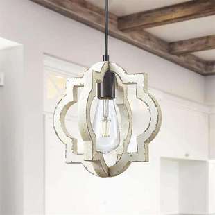 餐厅吊灯美式乡村复古农舍实木仿古创意个性吧台书房卧室吊灯