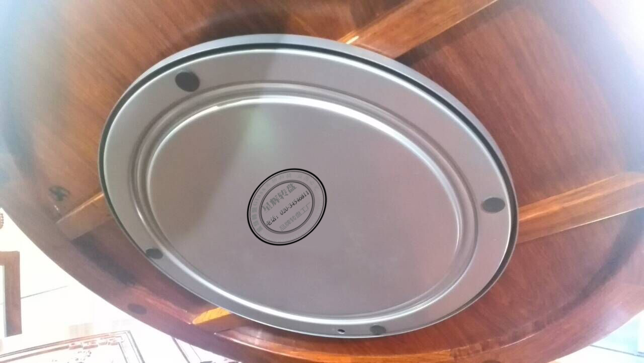 红木圆桌底座餐桌静音转盘配件