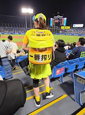 日本啤酒背包女孩同款背包打酒器体育活动展会促销会热卖啤酒背包