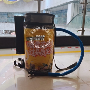 背包啤酒机可打气泡水冰茶啤酒饮料可乐带LED屏展会活动用打酒包