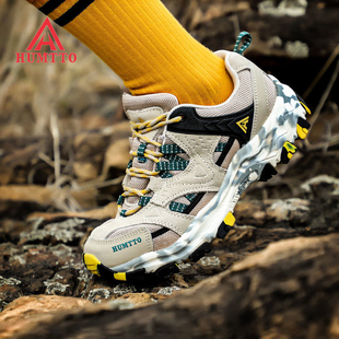 悍途登山鞋女透气爬山运动户外鞋耐磨轻便防滑防水女士越野徒步鞋