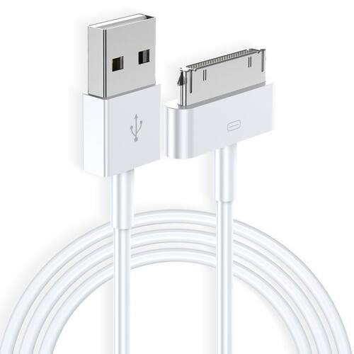 适用苹果4/4s快充数据线ipad2/3平板充电线iPhone4苹果宽口充电线
