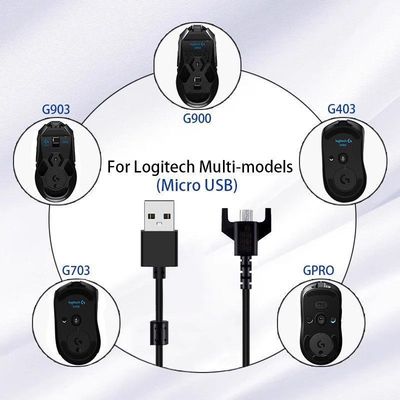 适用罗技GPRO\GPW二代\G900\GPX鼠标充电线G903\G403\G703数据线