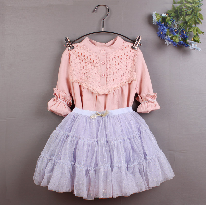 Chemise fille à manche longue - Ref 2086258 Image 1