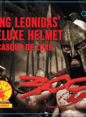 古希腊斯巴达国王列奥尼达软胶头盔 King Leonidas Helmet