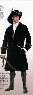 #成人超豪华海盗外套Distinguish Pirate