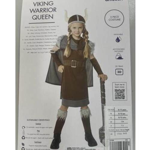 男童女童维京人战士套装Viking