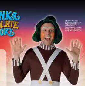 成人奥帕-伦帕人假发 查理和巧克力工厂 OOMPA LUMPA Wig