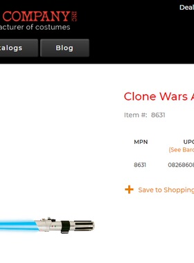 星球大战克隆战争阿纳金·天行者光剑Anakin Skywalker