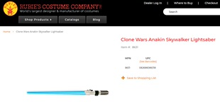 星球大战克隆战争阿纳金·天行者光剑Anakin Skywalker