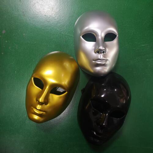 女士面具金色银色黑色Mask