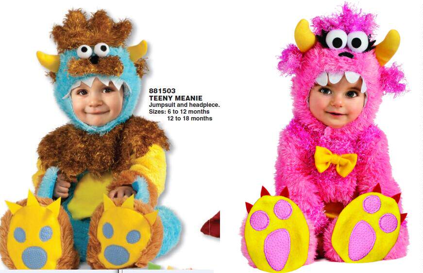 #全套包装幼儿款&nbsp; 蓝色小怪兽&nbsp;粉色小怪兽Blue Pink Monster