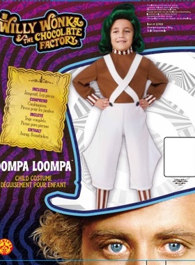 儿童奥帕-伦帕人 查理和巧克力工厂 OOMPA LUMPA