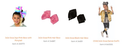 发夹JoJoSiwa发夹5款