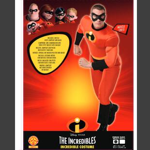 成人豪华超人爸爸 超人总动员 DELUXE MR INCREDIBLE