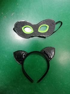 黑猫诺尔 罗尔 发箍 眼罩 NOIR ACCESSORY SET