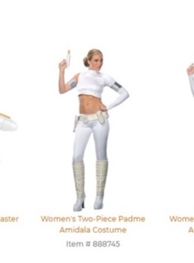 Padme Amidala 纳布星女王手枪 发声手枪 星球大战 Star War Gun