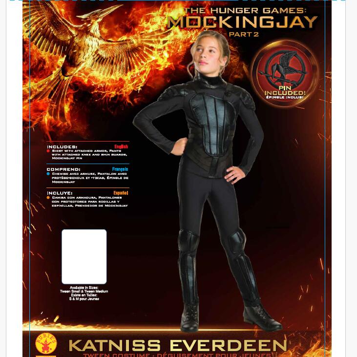 #兒童豪華凱特尼斯2款 Katniss The Hunger Game 饑餓游戲