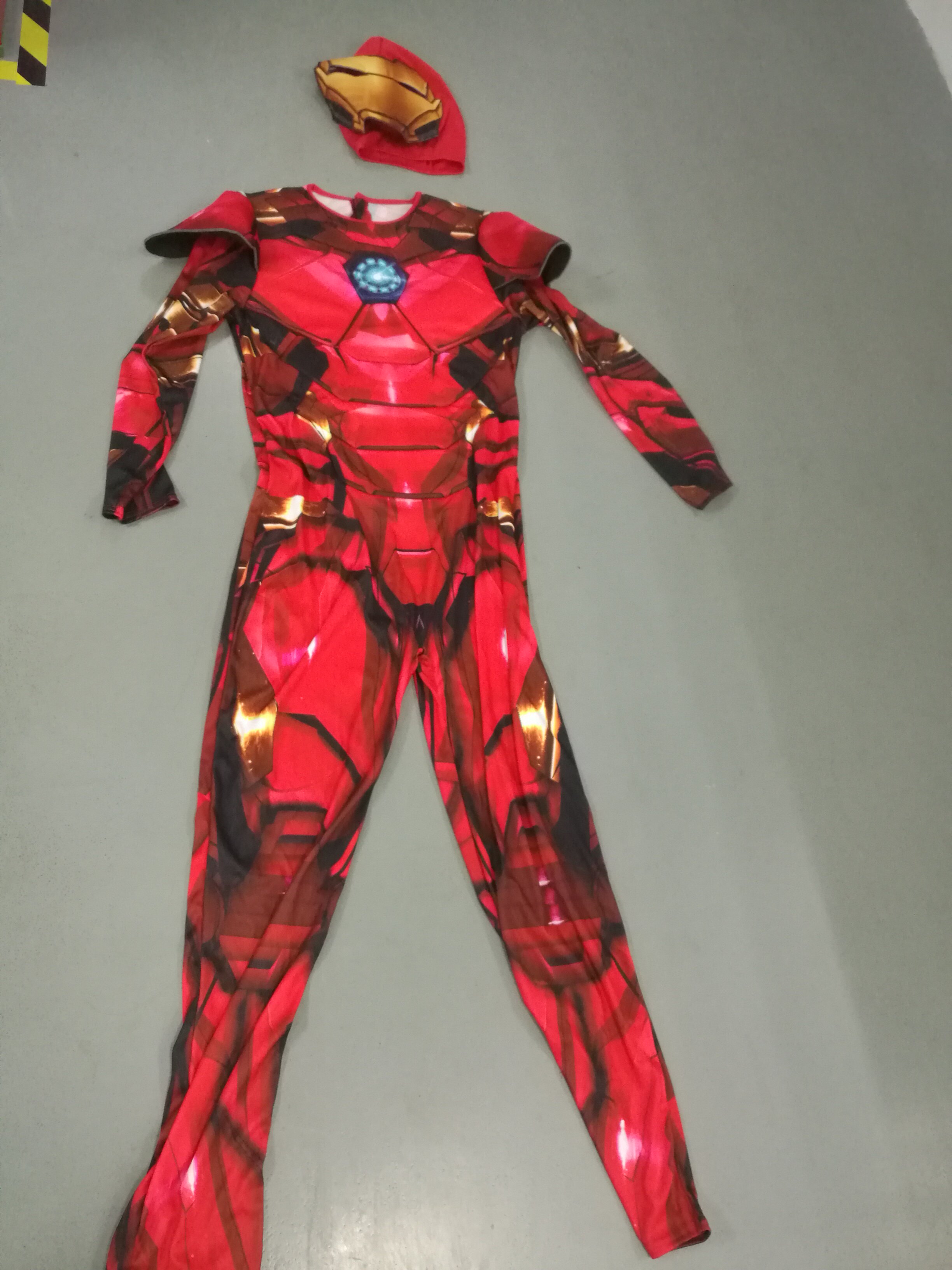 #成人布面具钢铁侠 Adult Iron Man