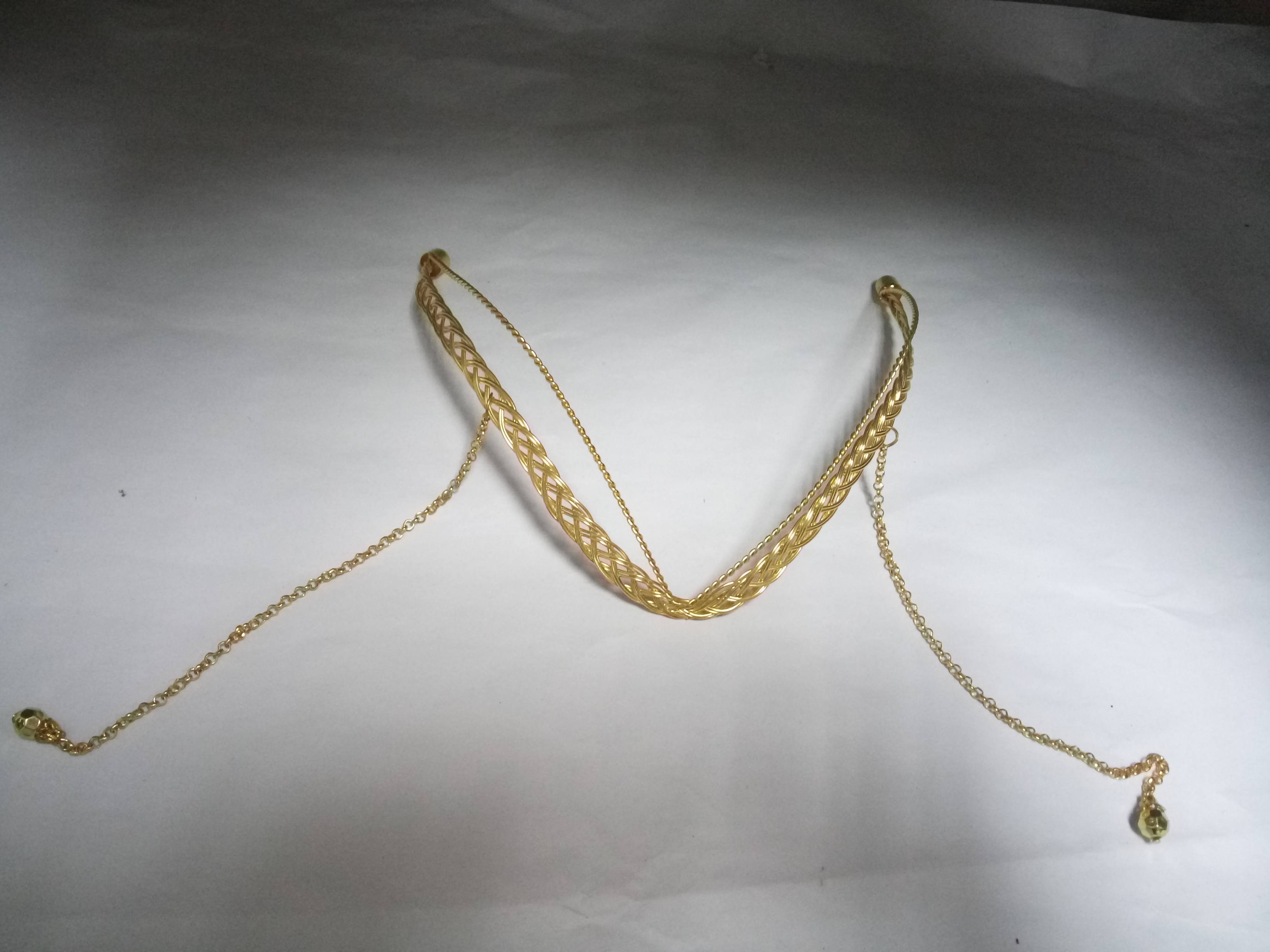 露比斯成人女士黄金额饰