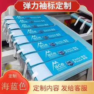 登山袖标定制雪山攀登分队袖标足球队长领队袖标彩印logo分队袖标
