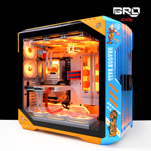 BRO定制 酷冷至尊HAF700EVO机箱七龙珠主题分体水冷方案电脑主机