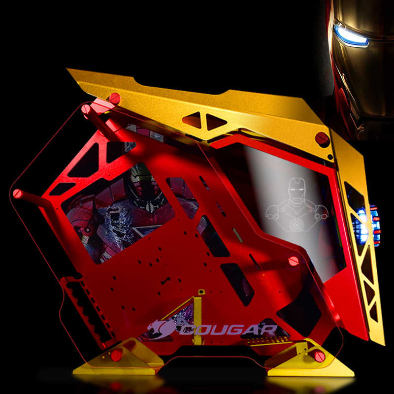 BRO Bone gal COUGAR Conqueror theme Desktop computer customized game Water-cooled Electronic competition computer Chassisin the Computer Hardware/Monitor/Computer Peripherals , Chassis  category - from Buy2taobao.com to provide professional Taobao agent buy service