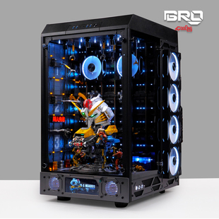 BRO定制模型主题电脑 1/24电控EXS头像格纳库搭配华硕RTX5090夜神