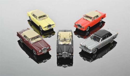 劳斯莱斯险路1993 Rolls-Royc Corniche 敞篷跑车GFCC1:64合金车
