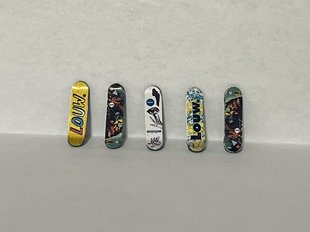 1/64滑板车64比例场景配件摆件