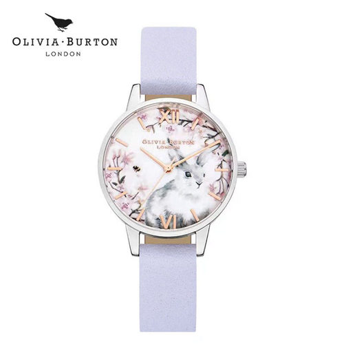 OliviaBurton时尚兔子石英表女