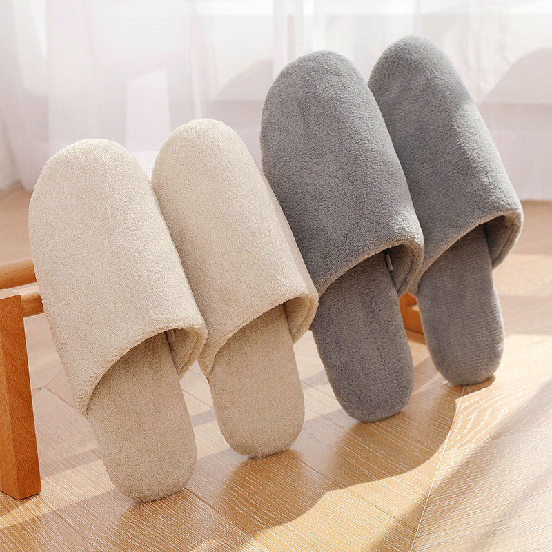 毛绒棉拖鞋女秋冬季室内家居静音软底四季可机洗木地板保暖男防滑,居家布艺,居家棉拖/棉鞋,淘宝优惠券,粉丝福利购,淘宝优惠卷