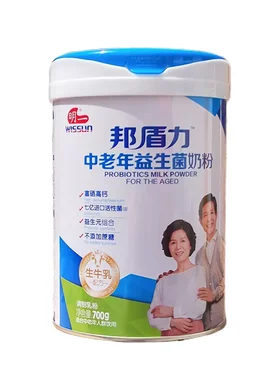 明一邦盾力中老年益生菌奶粉罐装700g