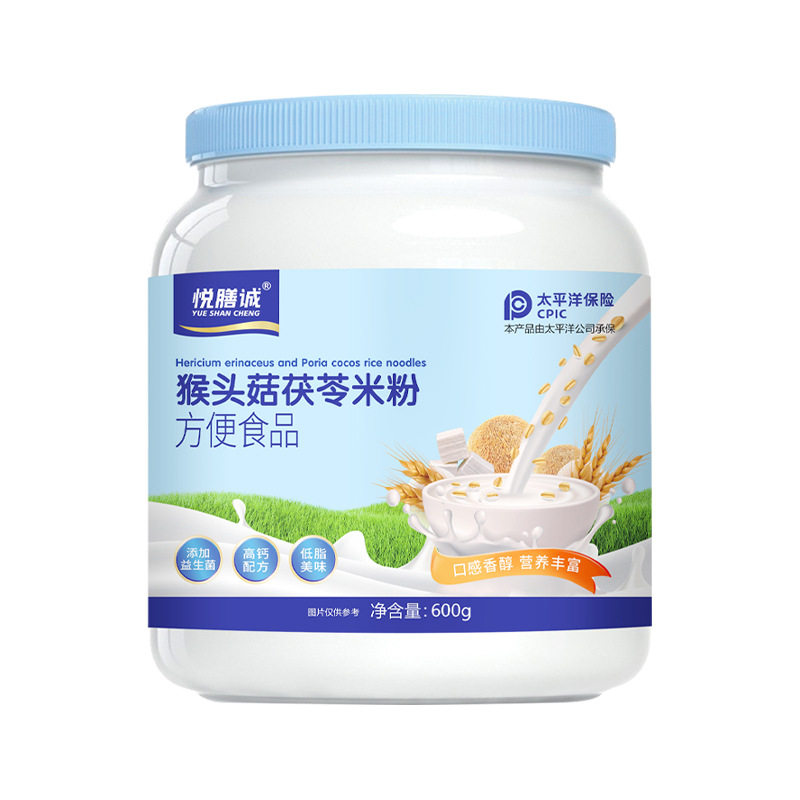 悦膳诚猴头菇茯苓米粉600g方便食品