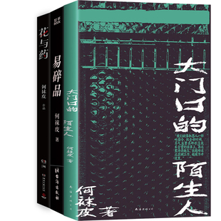 大门口的陌生人+易碎品+花与药共3册 作者:何袜皮 著 何袜皮小说