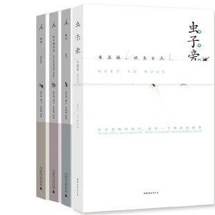 蜗牛慢吞吞+蚁呓+蛛嘱+虫子旁共4册 作者:周宗伟 著，朱赢椿 绘 朱赢椿作品系列
