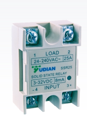 YUDIAN厦门宇电固态继电器SSR15N/SSR20N/SSR20NH/SSR25N/SSR25NH