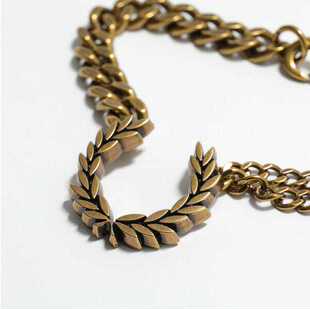 日本代购直送FRED PERRY24年新款手链饰品MS4714欧美复古做旧情侣