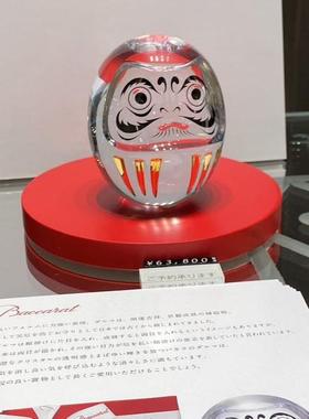 水晶摆件装饰品原装精致创意达摩