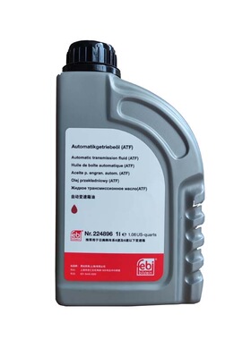 适合配6AT日美韩系车全合成变速箱油 德国FEBI费比红色1L  224896